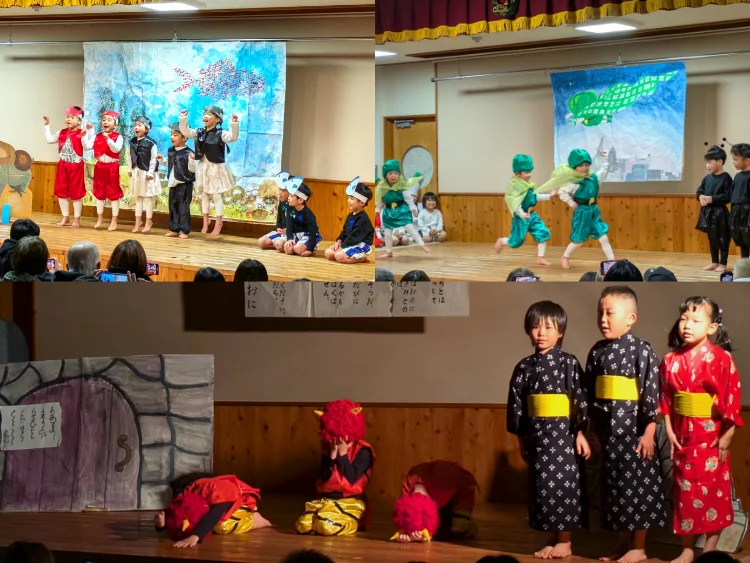 生活発表会の写真(福岡県久留米市)